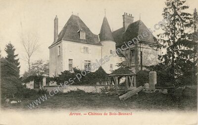 Carte postale ancienne Château de Bois-Besnard — Arrou (Eure-et-Loir)