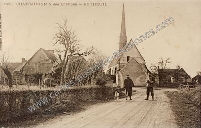 Carte postale ancienne CHATEAUDUN & ses Environs — Autheuil (Eure-et-Loir)
