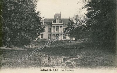 Carte postale ancienne Le Rossignol — Autheuil (Eure-et-Loir)