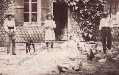 Carte postale ancienne Baronville — Béville-le-Comte (Eure-et-Loir)