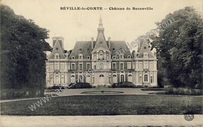 Carte postale ancienne Baronville — Béville-le-Comte (Eure-et-Loir)