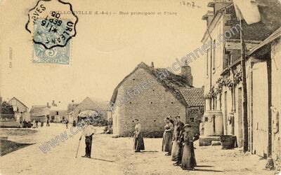 Carte postale ancienne Guillonville — Boisville-la-Saint-Père (Eure-et-Loir)
