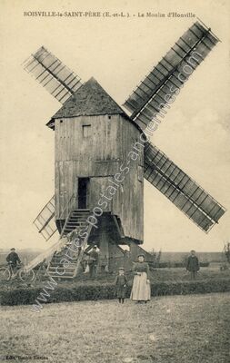 Carte postale ancienne Honville — Boisville-la-Saint-Père (Eure-et-Loir)