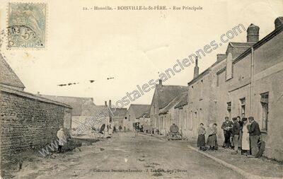 Carte postale ancienne Honville — Boisville-la-Saint-Père (Eure-et-Loir)