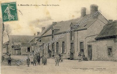 Carte postale ancienne Honville — Boisville-la-Saint-Père (Eure-et-Loir)