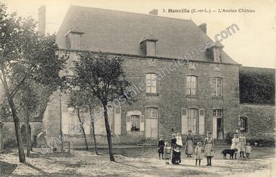 Carte postale ancienne Honville — Boisville-la-Saint-Père (Eure-et-Loir)