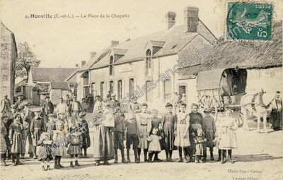 Carte postale ancienne Honville — Boisville-la-Saint-Père (Eure-et-Loir)