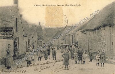 Carte postale ancienne Honville — Boisville-la-Saint-Père (Eure-et-Loir)