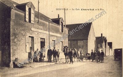 Carte postale ancienne Honville — Boisville-la-Saint-Père (Eure-et-Loir)