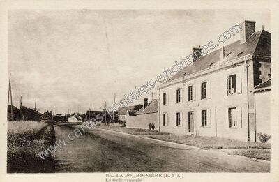 Carte postale ancienne La Bourdiniere — La Bourdinière-Saint-Loup (Eure-et-Loir)