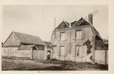 Carte postale ancienne La Bourdiniere — La Bourdinière-Saint-Loup (Eure-et-Loir)