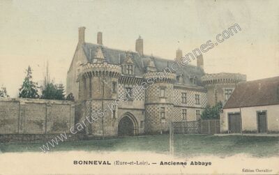 Carte postale ancienne Ancienne Abbaye — Bonneval (Eure-et-Loir)