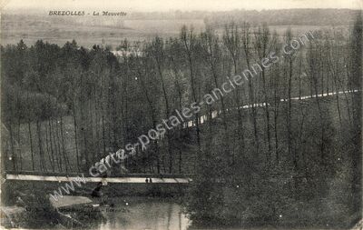 Carte postale ancienne La Meuvette — Brezolles (Eure-et-Loir)
