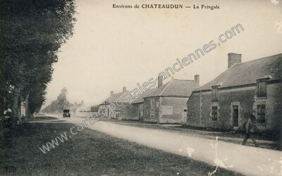 Carte postale ancienne La Fringale — La Chapelle-du-Noyer (Eure-et-Loir)