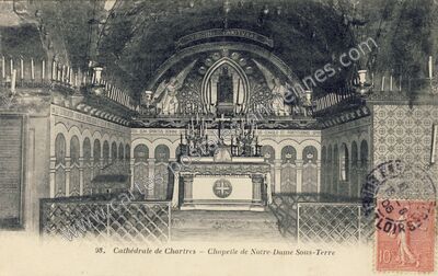Carte postale ancienne Cathedrale Chartres — Chartres (Eure-et-Loir)