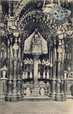 Carte postale ancienne Cathedrale Chartres — Chartres (Eure-et-Loir)