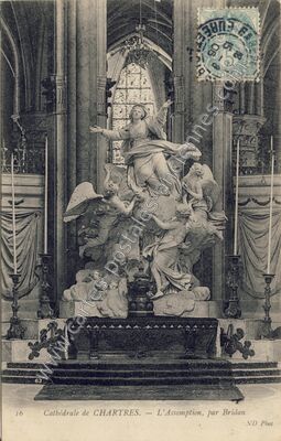 Carte postale ancienne Cathedrale Chartres — Chartres (Eure-et-Loir)