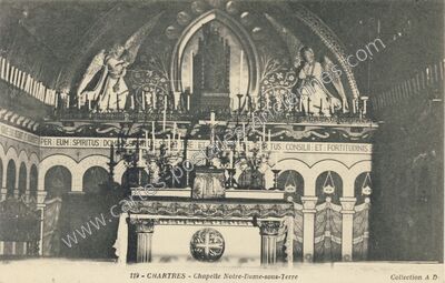 Carte postale ancienne Cathedrale de Chartres — Chartres (Eure-et-Loir)