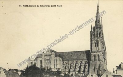 Carte postale ancienne Chartres Cat — Chartres (Eure-et-Loir)