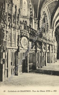 Carte postale ancienne Chartres Cat — Chartres (Eure-et-Loir)