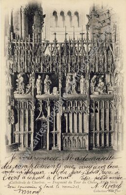 Carte postale ancienne Chartres Cat — Chartres (Eure-et-Loir)