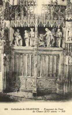 Carte postale ancienne Chartres Cat — Chartres (Eure-et-Loir)
