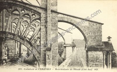 Carte postale ancienne Chartres Cat — Chartres (Eure-et-Loir)