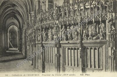 Carte postale ancienne Chartres Cat — Chartres (Eure-et-Loir)