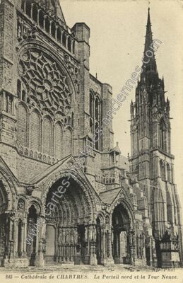 Carte postale ancienne Chartres Cat — Chartres (Eure-et-Loir)