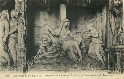 Carte postale ancienne Chartres Cat — Chartres (Eure-et-Loir)