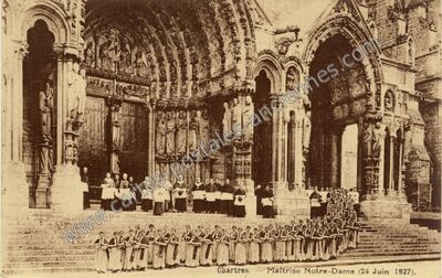 Carte postale ancienne Chartres Cat — Chartres (Eure-et-Loir)