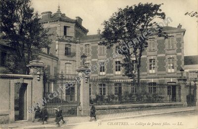 Carte postale ancienne Chartres CJF — Chartres (Eure-et-Loir)