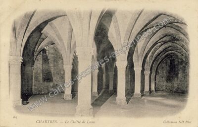 Carte postale ancienne Le Cloitre de Loens — Chartres (Eure-et-Loir)
