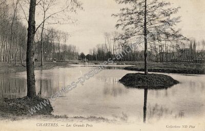 Carte postale ancienne Les Grands Prés — Chartres (Eure-et-Loir)