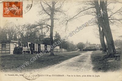Carte postale ancienne Châteauneuf-en-Thymerais