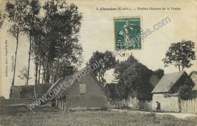 Carte postale ancienne Vieilles Maisons de la Tombe — Chaudon (Eure-et-Loir)