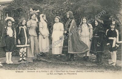 Carte postale ancienne Cloyes 1912 — Cloyes sur le Loir (Eure-et-Loir)