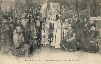 Carte postale ancienne Cloyes 1919 — Cloyes sur le Loir (Eure-et-Loir)