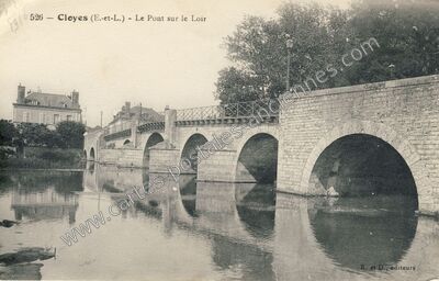 Carte postale ancienne Cloyes — Cloyes sur le Loir (Eure-et-Loir)