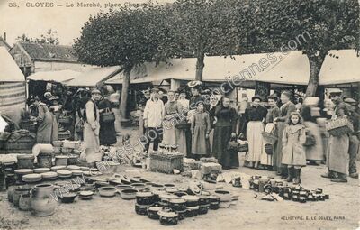 Carte postale ancienne Cloyes — Cloyes sur le Loir (Eure-et-Loir)