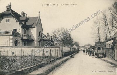 Carte postale ancienne Cloyes — Cloyes sur le Loir (Eure-et-Loir)