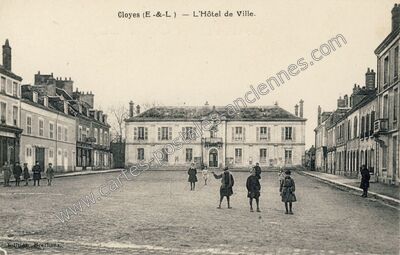 Carte postale ancienne Cloyes — Cloyes sur le Loir (Eure-et-Loir)