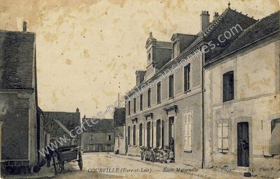 Carte postale ancienne Courville — Courville-sur-Eure (Eure-et-Loir)