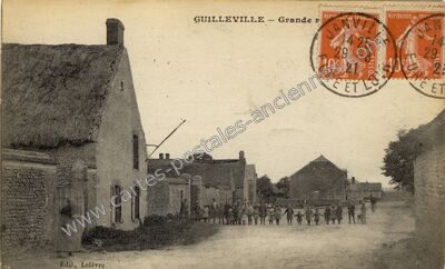 Carte postale ancienne Grande — Guilleville (Eure-et-Loir)
