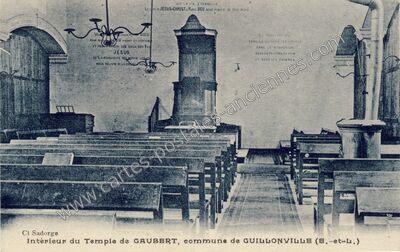 Carte postale ancienne Gaubert — Guillonville (Eure-et-Loir)