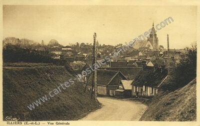 Carte postale ancienne Illiers — Illiers-Combray (Eure-et-Loir)
