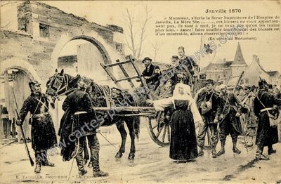 Carte postale ancienne Janville — Janville (Eure-et-Loir)