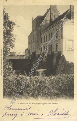 Carte postale ancienne Château de La Loupe — La Loupe (Eure-et-Loir)