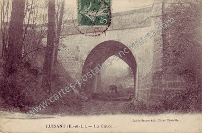 Carte postale ancienne La Cavée — Luisant (Eure-et-Loir)