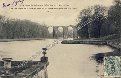 Carte postale ancienne Chateau de Maintenon — Maintenon (Eure-et-Loir)
